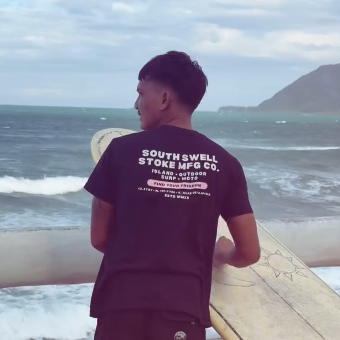 SURF MOTO V Lifestyle Tee