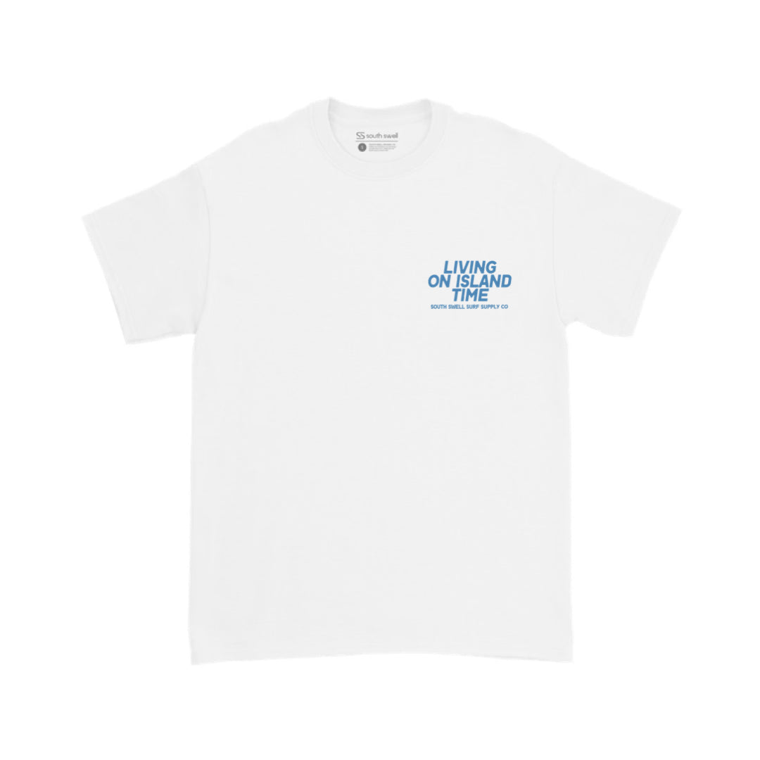 LIVING ON ISLAND TIME Lifestyle Tee