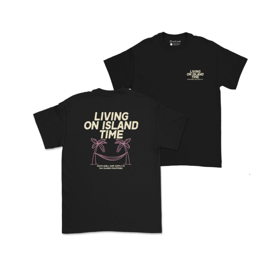 LIVING ON ISLAND TIME Lifestyle Tee