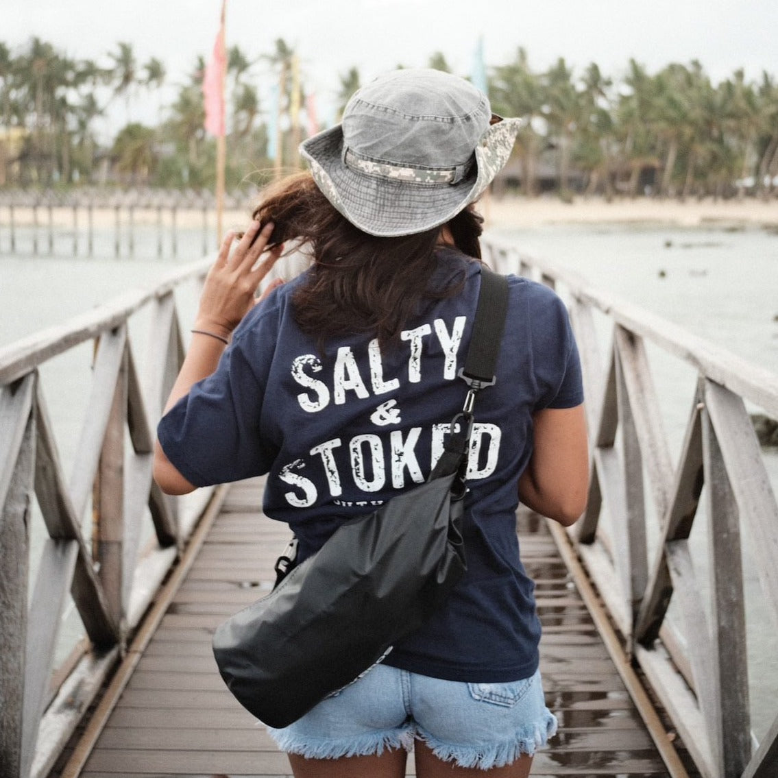 SALTY & STOKED Lifestyle Tee