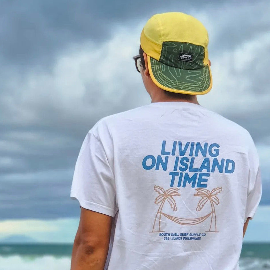 LIVING ON ISLAND TIME Lifestyle Tee