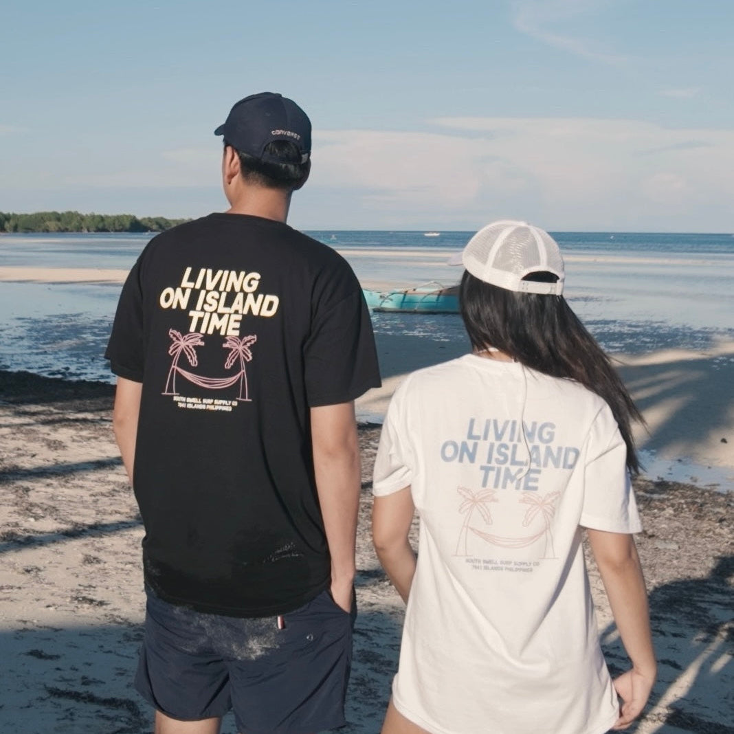 LIVING ON ISLAND TIME Lifestyle Tee